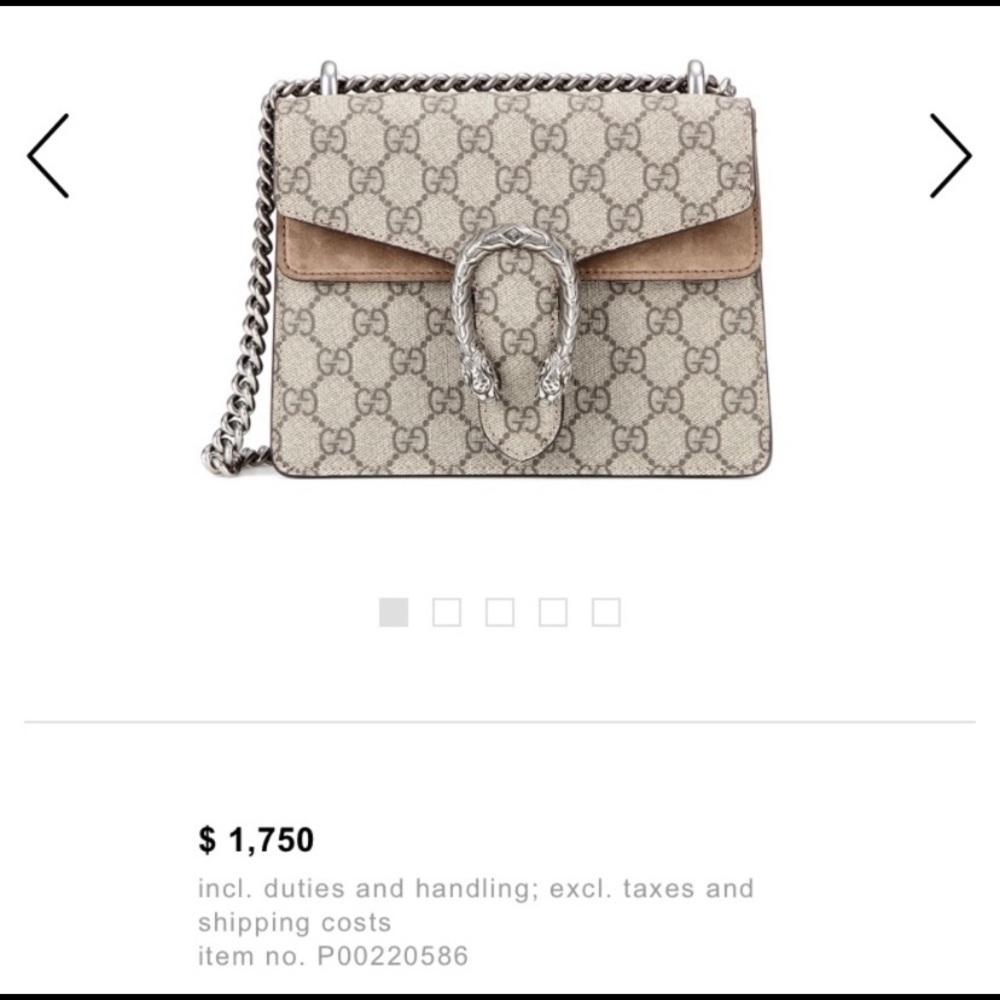 Gucci dionysus purse